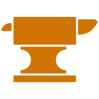 iron cable, anchors, bar iron